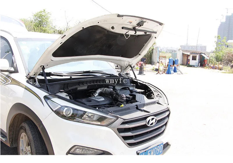 Подходит для hyundai Tucson аксессуары для автомобиля капот Газ Шок стойки Лифт Поддержка автомобиля Стайлинг