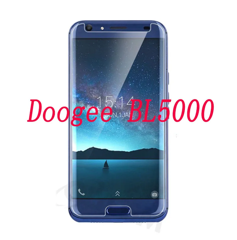 

NEW Ultra-thin New For Doogee BL5000 5.5" Tempered Glass Screen Protector Premium Front Clear Protective Film Cover