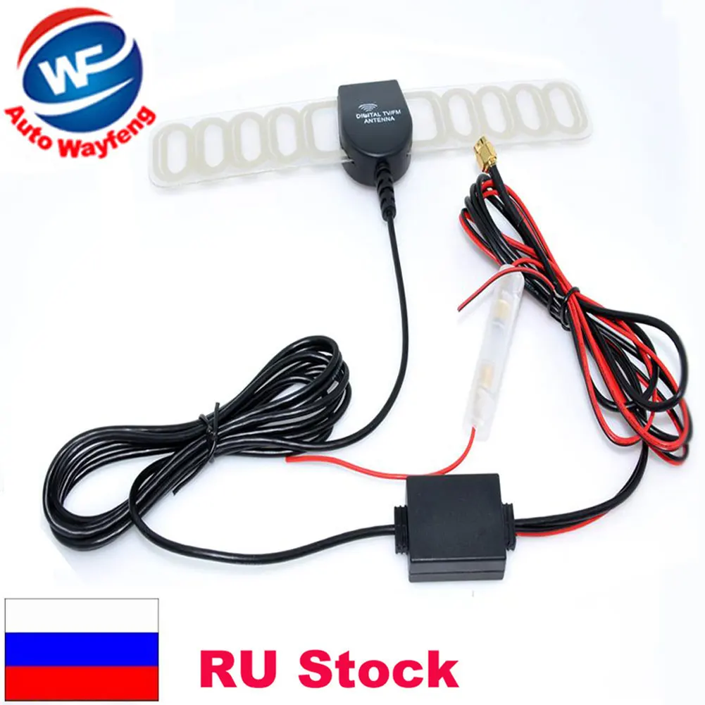 2016 Sma Car Digital Tv Active Antenna Mobile Car Digital Dvbt Isdbt Antenna Aerial With A