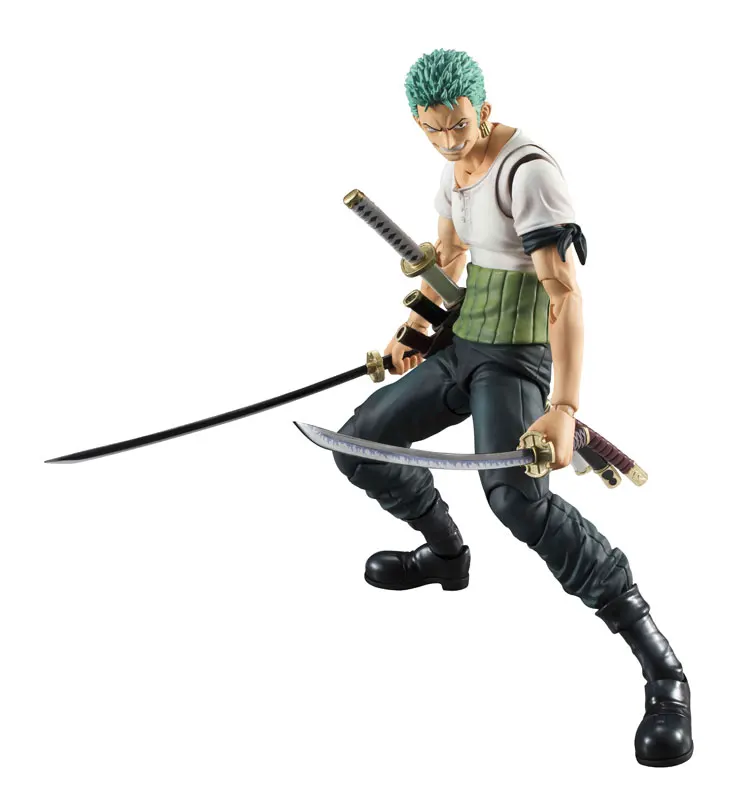 Variable Action Heroes ONE PIECE Roronoa Zoro about 18cm PVC pai