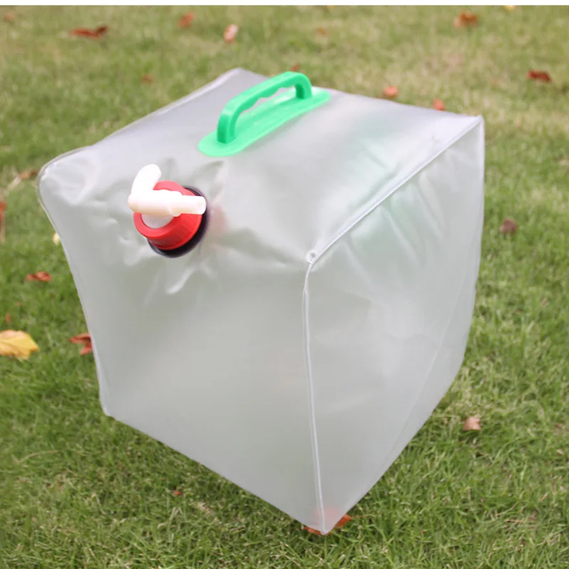 

Outdoor 20L Folding Water Bag Large Capacity Portable Water Storage Container Kettle Bucket Camping Equipment