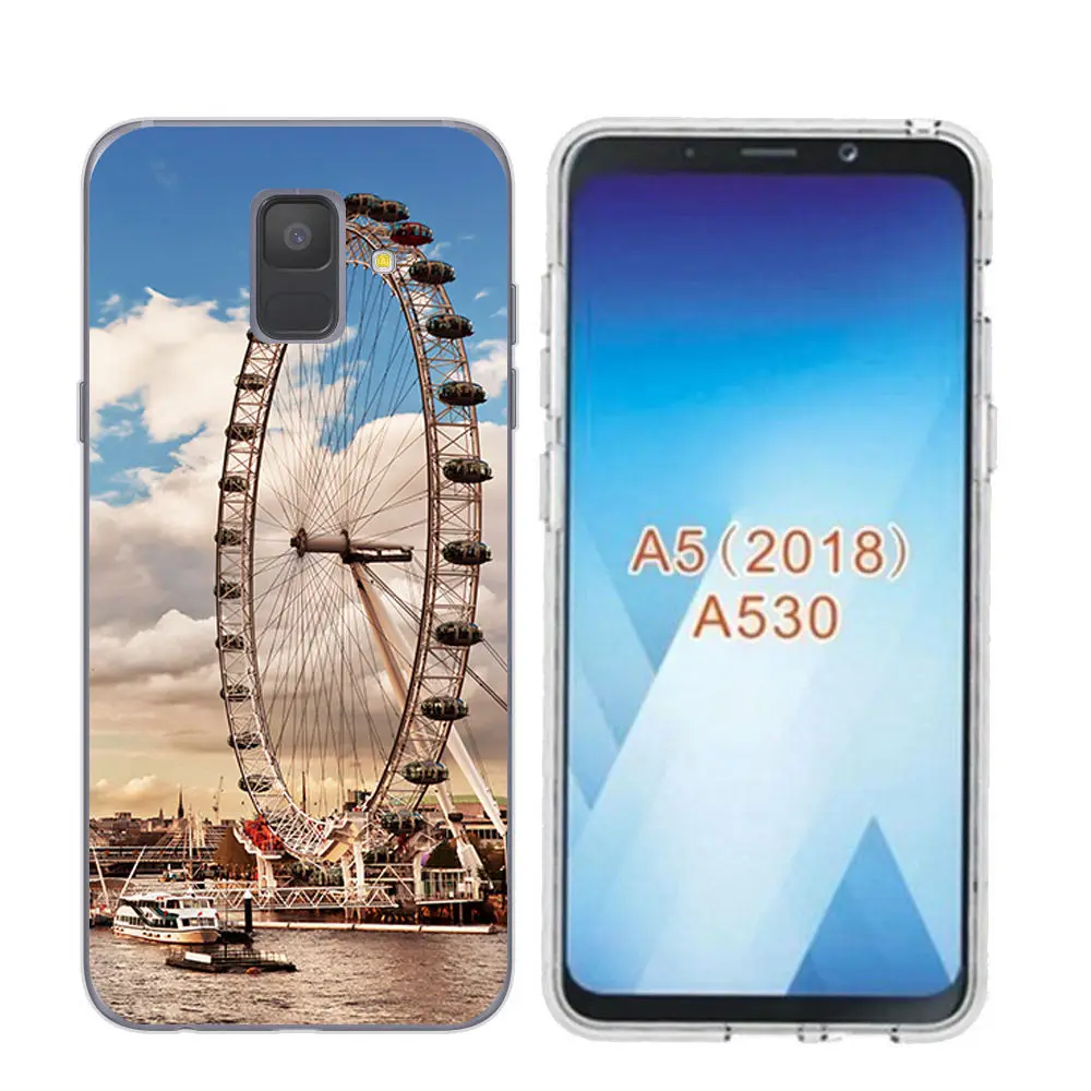 Arvin Clear Soft TPU Case FOR Samsung A5 Paniting Case FOR Samsung A3 A7 A8 Fashion Back Protective Phone Cover FOR A6 Plus 2018 (10)