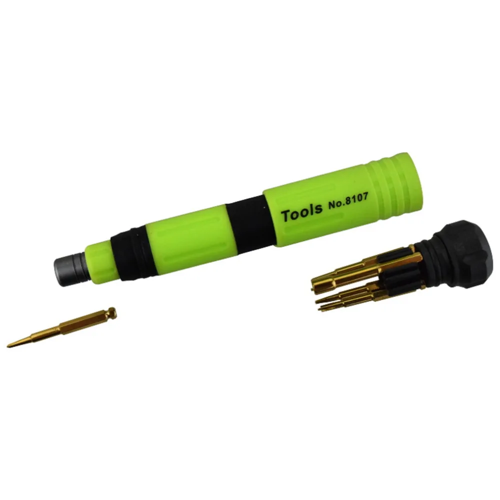

8107 Six in One Professional Screwdriver Set for iPhone 7 Repairing Tools Interchangeable Screwdriver Set