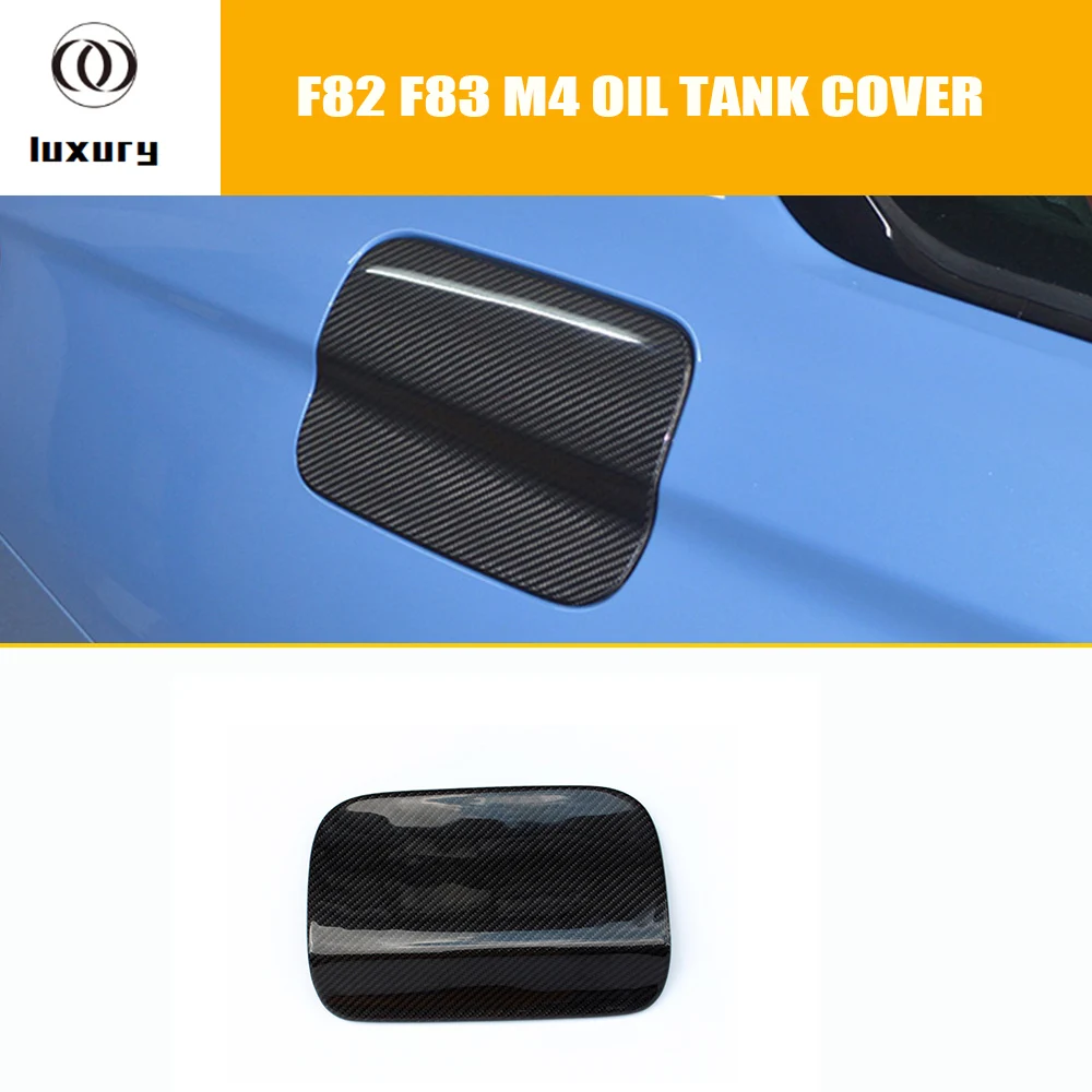 

M3 M4 Carbon Fiber Oil Gas Fuel Tank Decorative Cover Cap for BMW F82 M4 Coupe F83 M4 Convertible 2014 - 2017