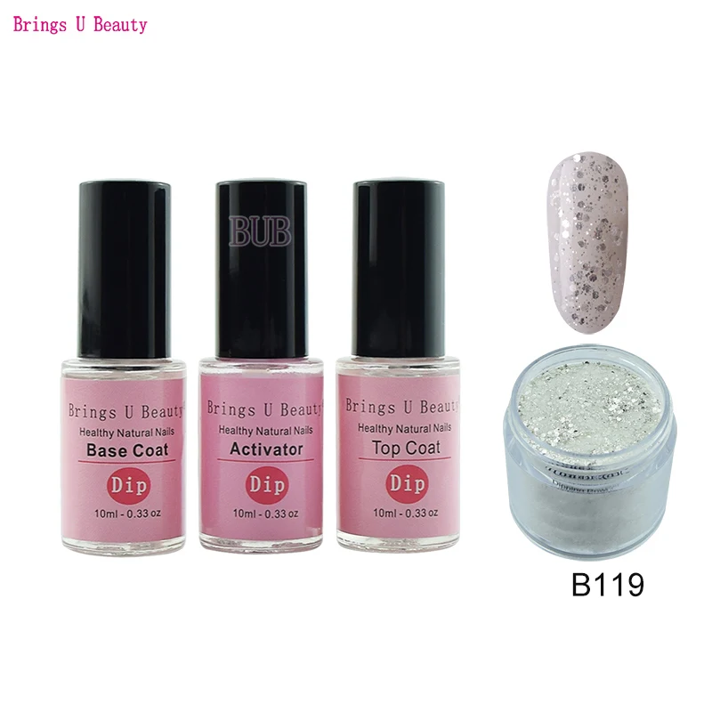 Buy 4 in 1 10ml Base Top Coat Activator 18g/Box