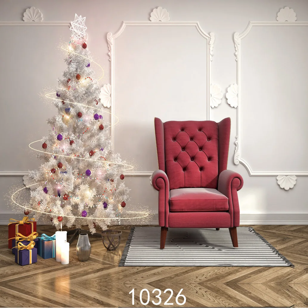 Виниловый фон для фотосъемки с рождественской елкой|vinyl background|photo backgroundphotography