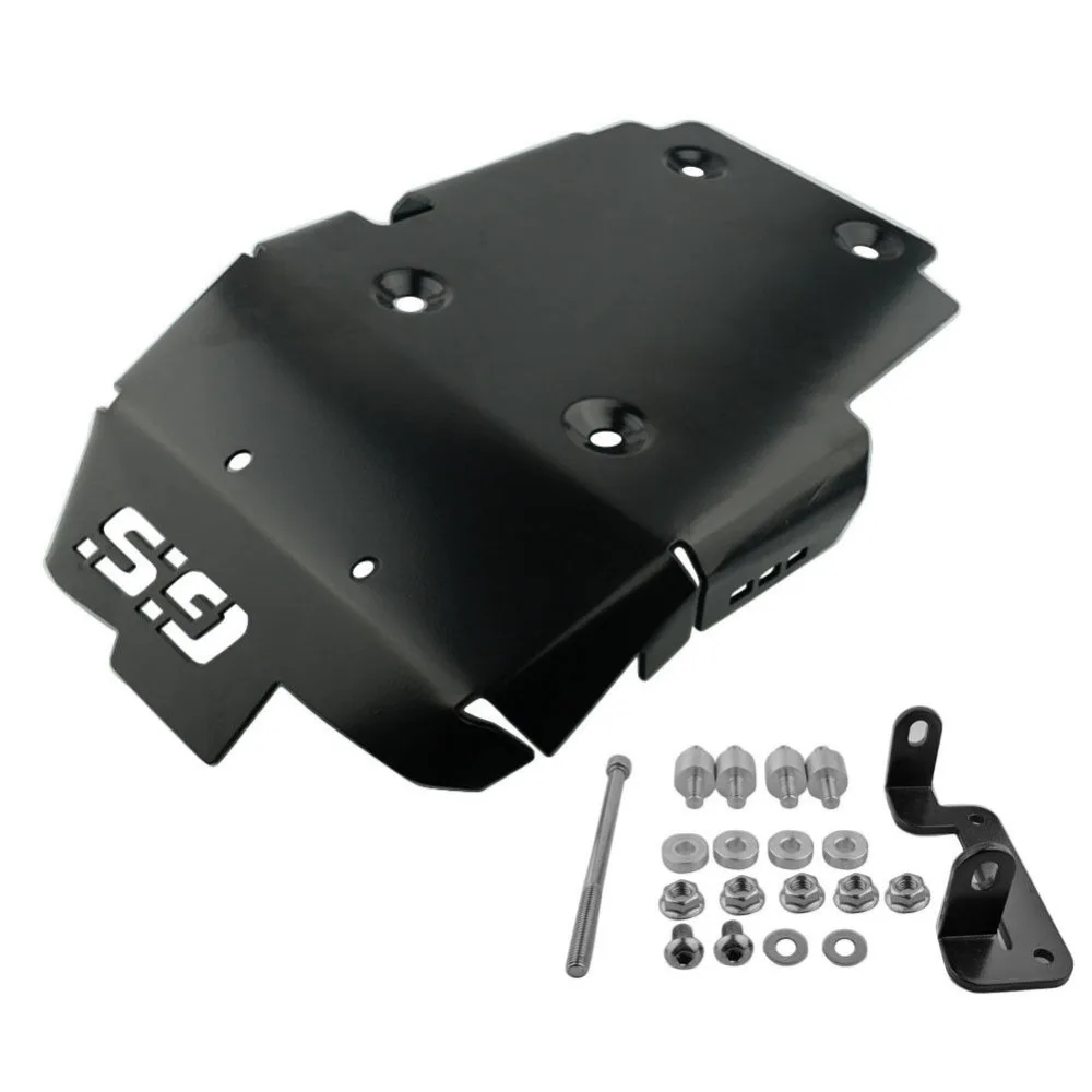 Motorcycle Black Engine Guard Protector Bash Skid Plate For BMW F800GS ...