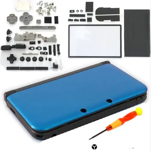 

Full Housing Shell Case Cover Faceplate Set Repair Part Complete Fix Replacement free screwdriver for Nintendo 3DS/3DS XL