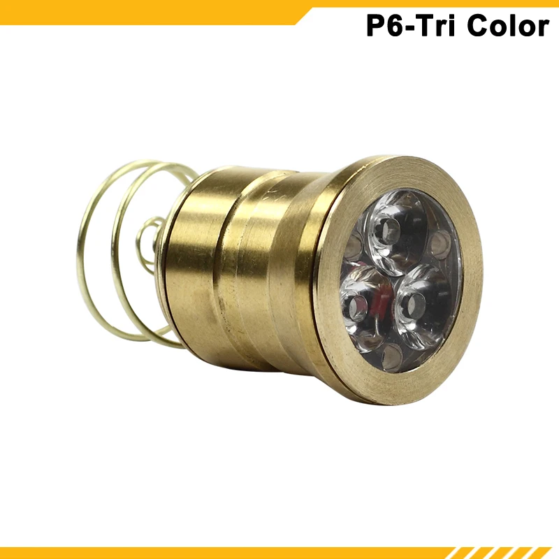 KDLITKER P6-TRI Cree XP-E2 тройной Цвет P60 светодиодный Drop-(диам. 26,5 мм