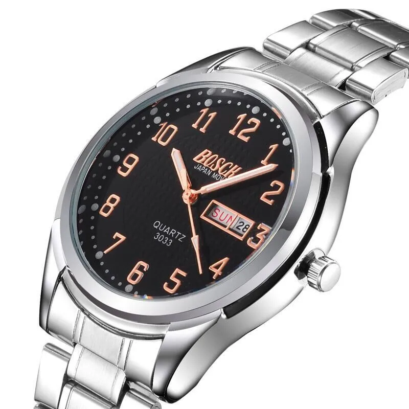 BOSCK 3033 new luxury men s font b watches b font wrist font b watches b