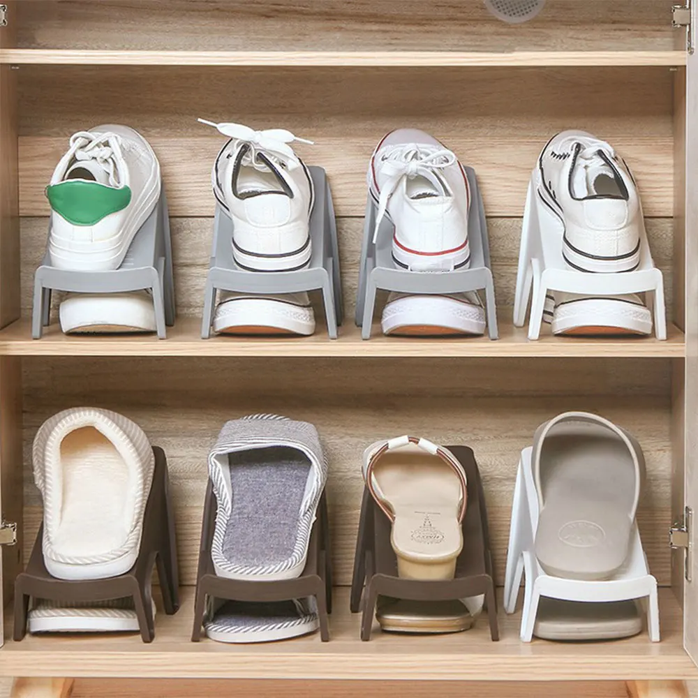 

Shoe Holder Plastic High-Heeled Shoes Convenient Rack Organizer Economic Storge Supply Shoe Shelf Drop Shipping