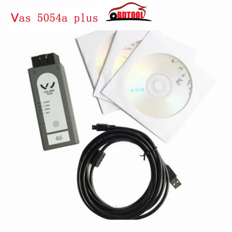 Диагностический интерфейс VAS 5054 PLUS с ODIS V3.0.3/Поддержка bluetooth без OKI чип VAS 5054a инструмент для транспортных средств