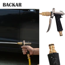 BACKAR высокое Давление водяной пистолет глава авто для автомобиля Volkswagen VW Polo Golf B6 B5 T5 Citroen Suzuki swift SX4 очиститель аксессуары