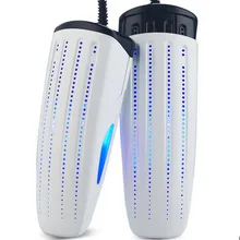 Выдвижной синхронизации фиолетовый обувь для взрослых сушки обуви стерилизации дезодорант 220 В 18 Вт