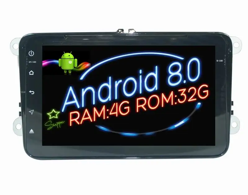 Octa(8) Core автомобильный dvd-плеер на основе Android gps для VW passat b5 b6 Гольф 4 5 поло навигатор Аудио мультимедиа Авто Радио Стерео Оперативная память 4G Встроенная память 32G