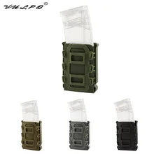 VULPO 5.56mm& 7.62mm Magazine Pouch Molle Belt Fast Attach Carrier Holster Military Tactical 5.56 7.62 Fast Mag Pouch