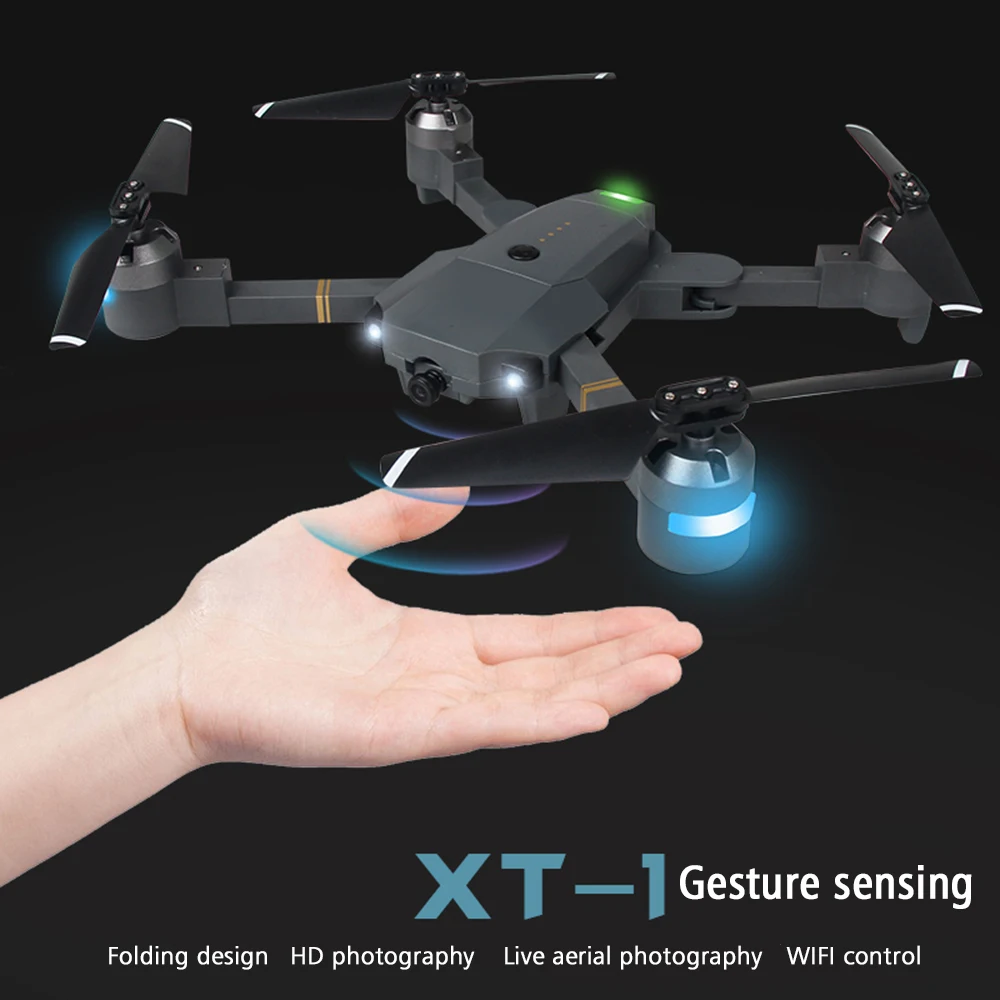 

UAV Quadcopter Helicopter Drone Storage Bag 6 Axis Gyro 2.4GHz 720P 120 Degree Camera Visual Follow Flying Flashing