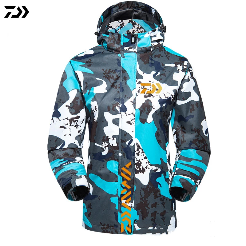 

Daiwa Spring Summer Windproof Fishing Jackets Breathable Quick Dry Waterproof Hooded Plus Size Outdoor Camping Fishing Jacket