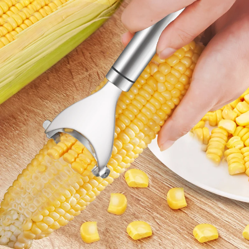 

1 pcs 304 stainless steel Stripping corn tools Grain cutting device Corn peeling tools