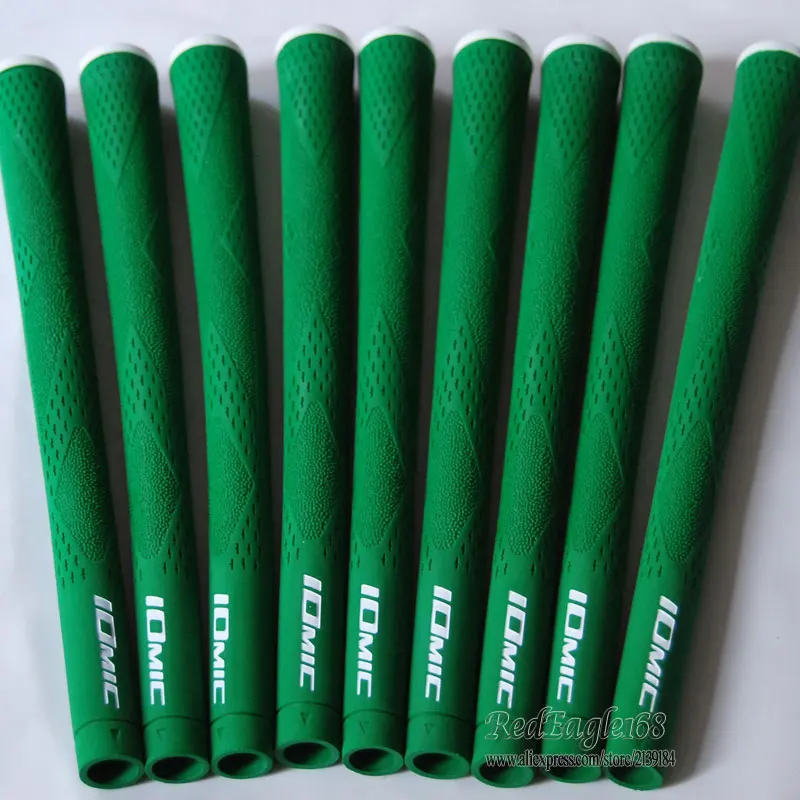 Ручки для гольфа высокого качества резиновые IOMIC Гольф рукоятки для клюшек 12 цветов на выбор 15 шт/партия ручки для клюшек для гольфа
