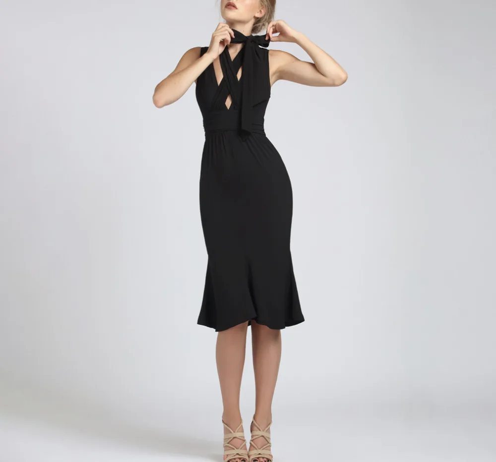 DARLA DRESS BLACK-1 