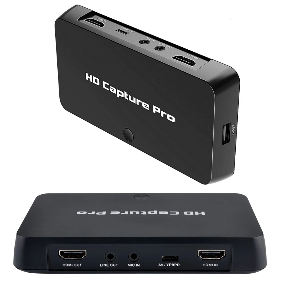 Захват видео HDMI захват HDMI/YPbPr Xbox one/360 ТВ приставка Nintendo HDTV на HDMI/USB флеш диск