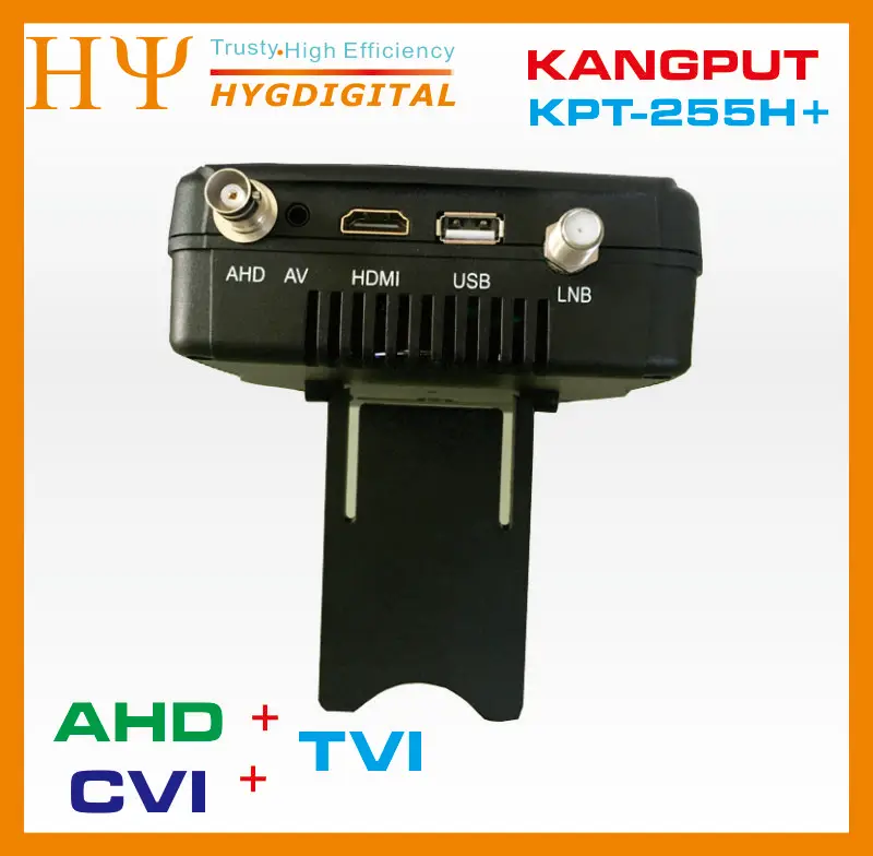 [Подлинный] kpt 255h плюс 255 + sat finder hd Тест cctv камера ЖК подсветка Кнопка 4 3 дюйма DVB S/S2
