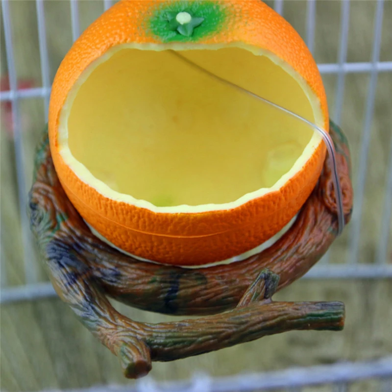 Кормушка для птиц пластиковый фруктовый попугай хомяк контейнер для корма для домашних животных миска для питьевой воды птица миска для воды товары для птиц