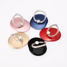 1 шт. пластиковые металлические регулируемые кольца на палец, держатель для смартфона, подставка для iPhone, Xiaomi, samsung, держатели для мобильных телефонов, подставки