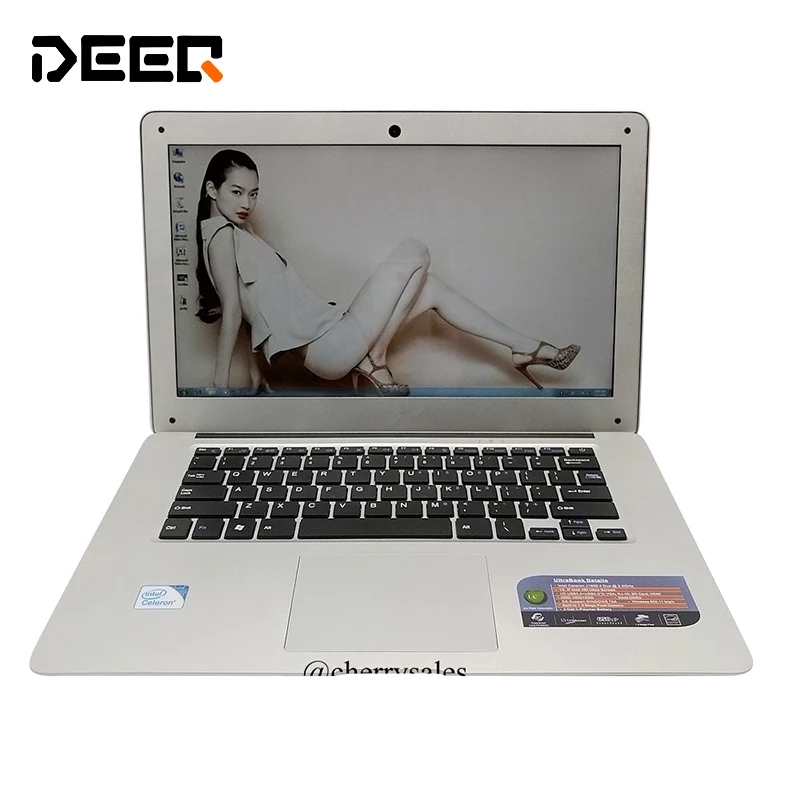 Бесплатная доставка 14 1 дюймов ultrabook тонкий ноутбук Intel Pentium 2 0 ГГц 4 ГБ 750 Windows7/8 + WI-FI