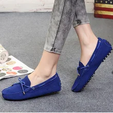 100 Genuine leather font b Women b font flats New Brand Handmade font b Women b