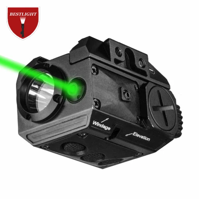 2in1 Combo Red / Green Laser + Flashlight Tactical Weapon Light Aim