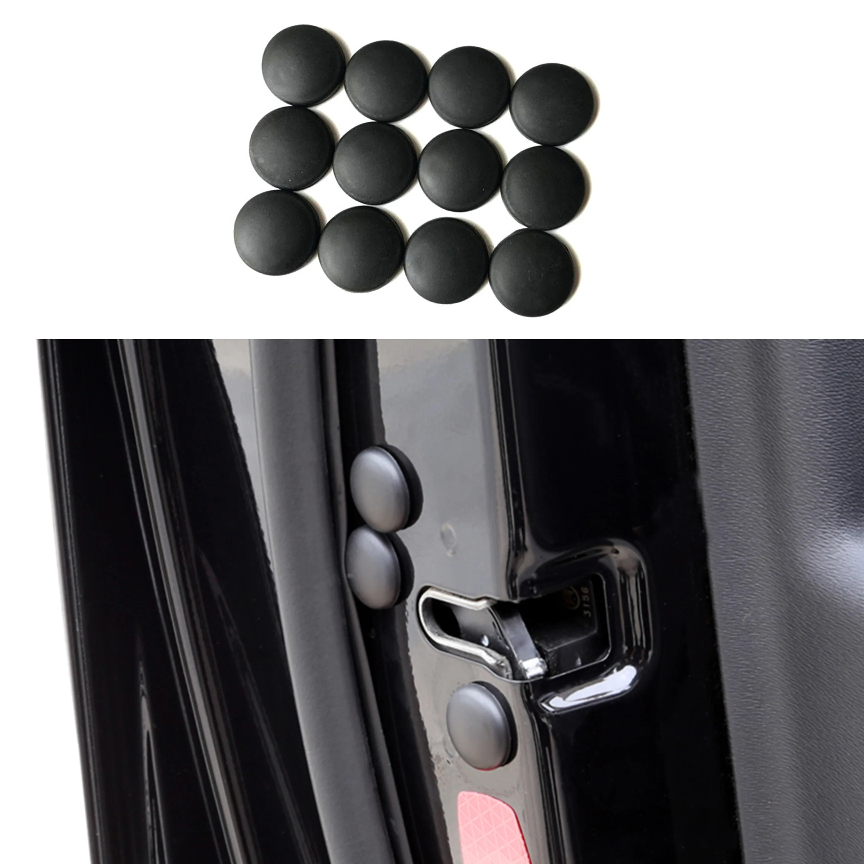 12pcs/Lot Car Door Lock Screw Protector Cover For Renault Koleos Fluenec Latitude Sandero Kadjar Captur Talisman Megane LAGUNA | Автомобили