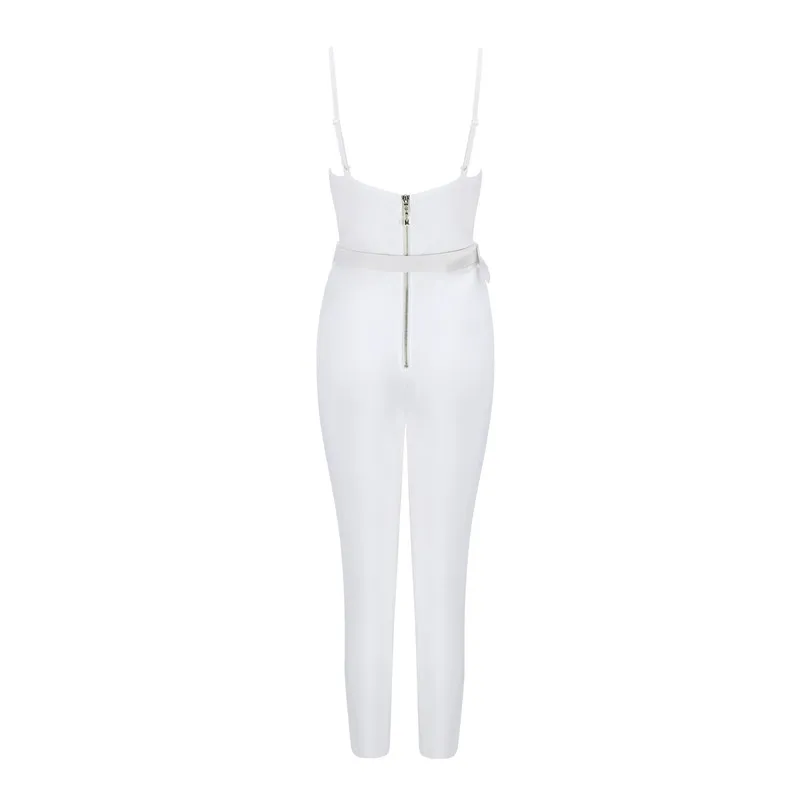 Sexy Courroie Mode Gaine Nouvelle Bandage Combinaison Partie 2019 De Femmes White qYt0xw5