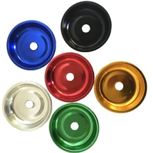 1 pçs de alta qualidade acessórios narguilé placa de alumínio árabe fumar pote bandeja hookah disco de carbono sheesha/chicha acessórios(China)