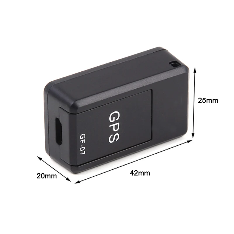 GF07 GSM جي بي آر إس سيارة GPS المقتفي المغناطيسي البسيطة مركبة شاحنة GPS محدد لمكافحة خسر تسجيل تتبع جهاز يمكن صوت التحكم