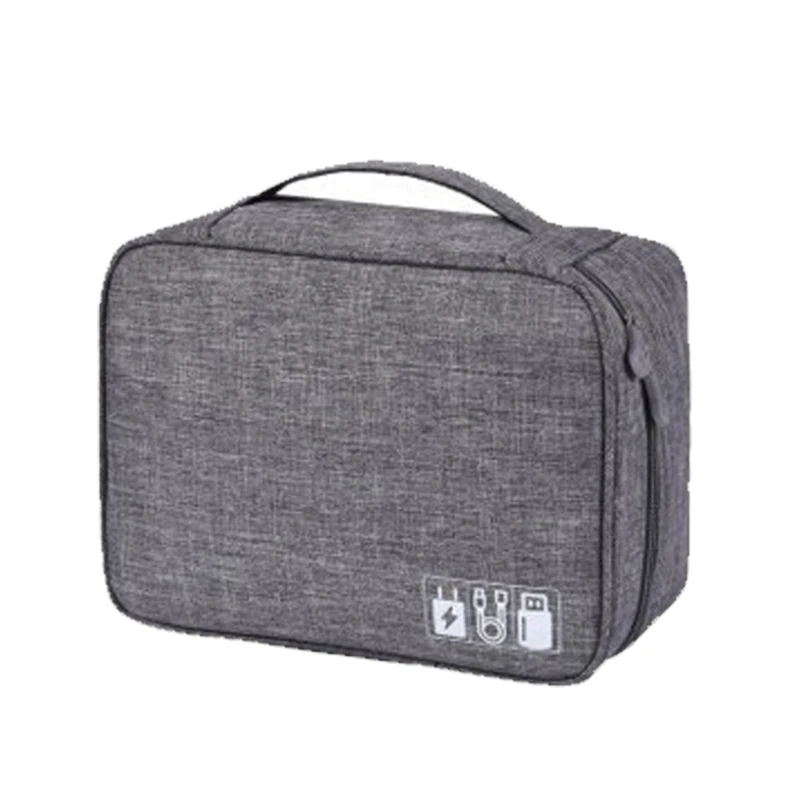 

Portable Multi-function Digital Accessories Travel Bag USB Cable Storage Bag Large Capacity Charger Power Headset Package