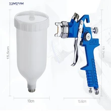 Профессиональный H-827P Air Краска в баллоне-распылителе пистолет Set Авто Краски ing комплект емкость 600 мл 1,4 мм/1,7 мм/ 2,0 мм сопло очень хорошо распыление