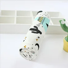 Детская набивная ткань, хлопок, Джерси, ткань, сделай сам, для шитья детей, для одежды, для новорожденных, покрывало, материал для кровати