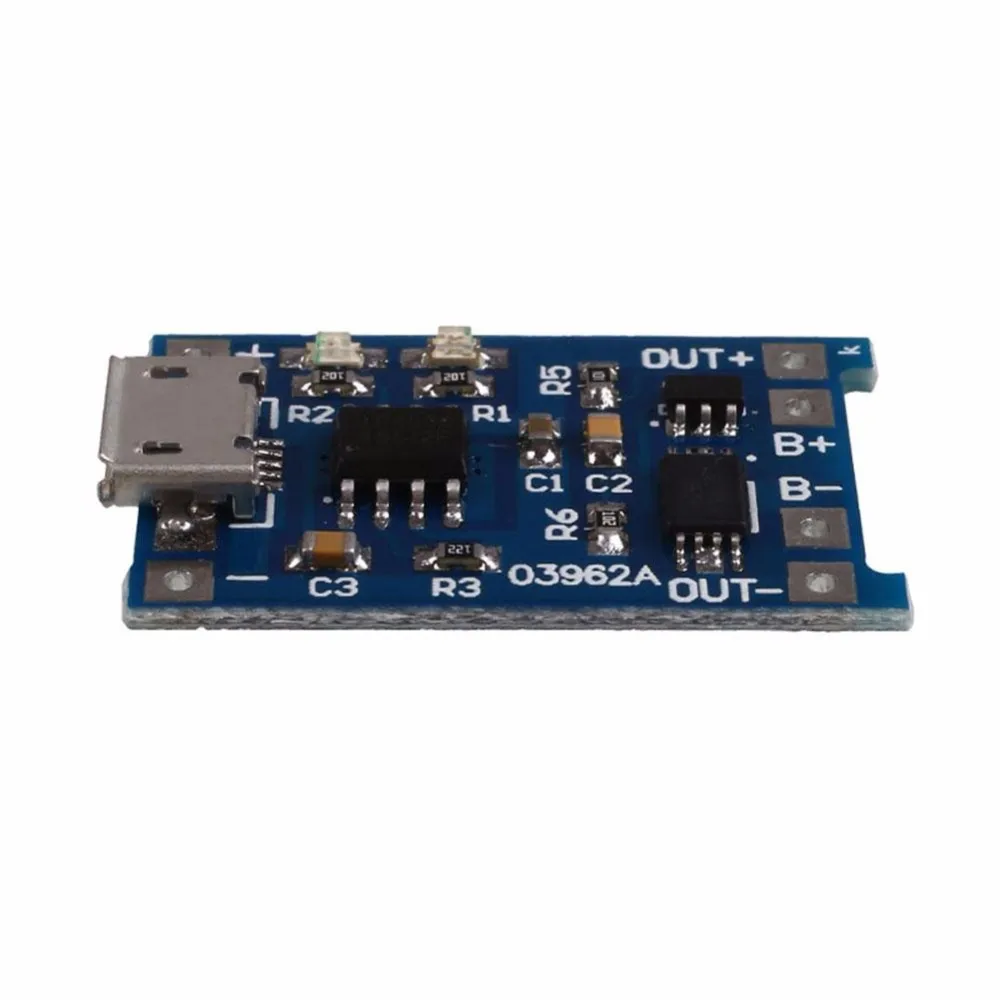 1 шт. Micro USB 5 V 1A 18650 литиевый модуль зарядного устройства аккумулятора зарядная