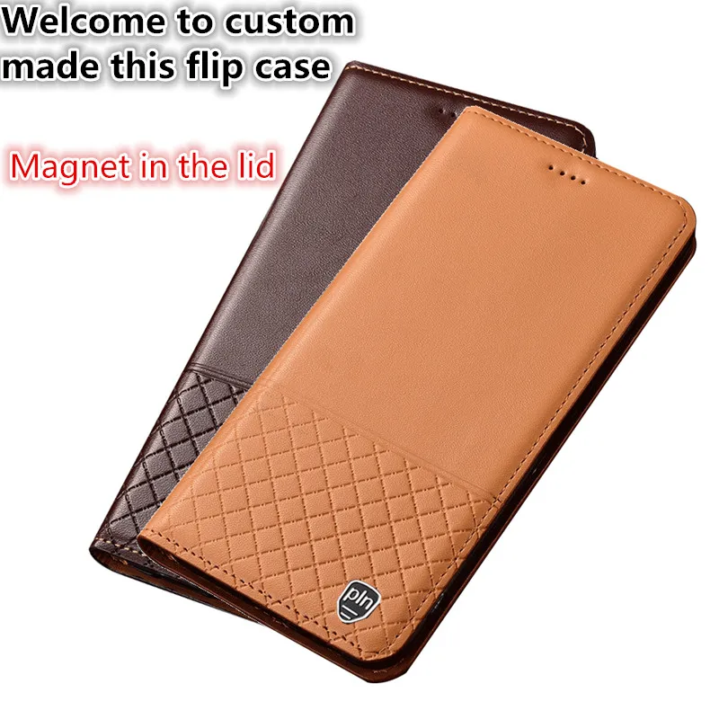 

SS03 Genuine leather phone case with card slot for Huawei Honor 7C case for Huawei Honor 7C flip case free shipping