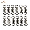 Hyaena 50pcs Ball Bearing Fishing Swivel/Solid Ring Brass/ Nickle Sea Fishing Swivels Connector Size1#-8# ► Photo 1/6