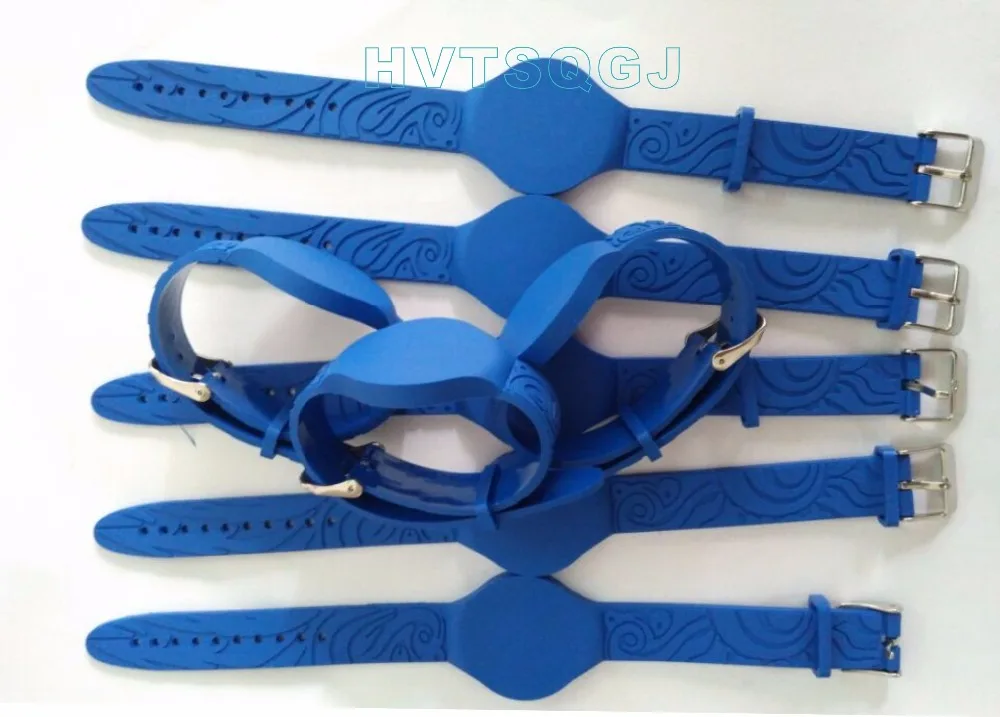 

20pcs Free shipping high quality cheap waterproof 125khz silicone wristband rfid