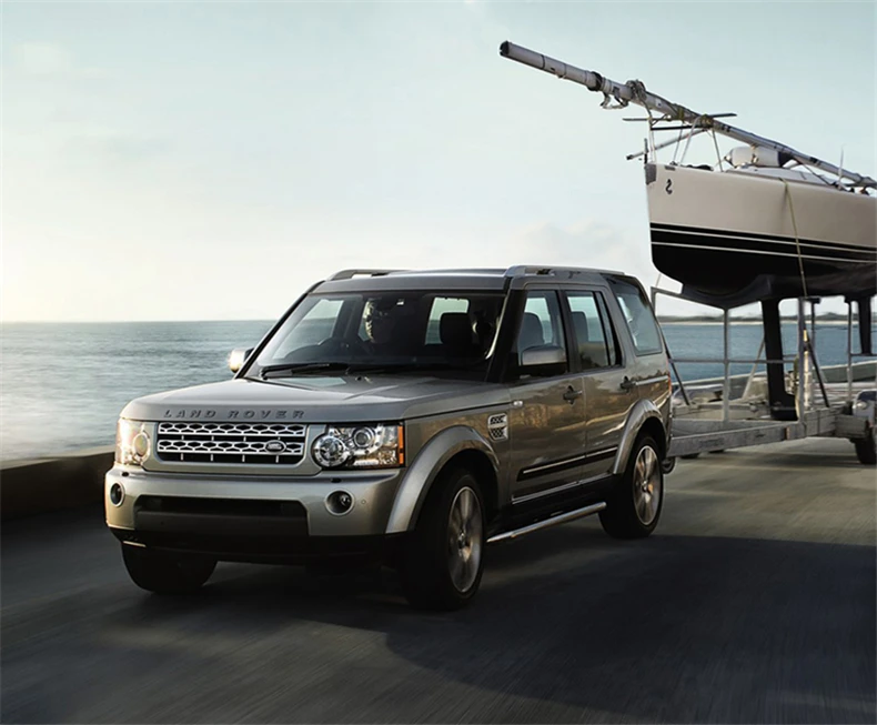 Багажник на крышу для Land Rover Дискавери 4 LR4 2010- стойки рельсы бар багаж несущей штанги Топ Стойки рельсовые коробки алюминиевый сплав