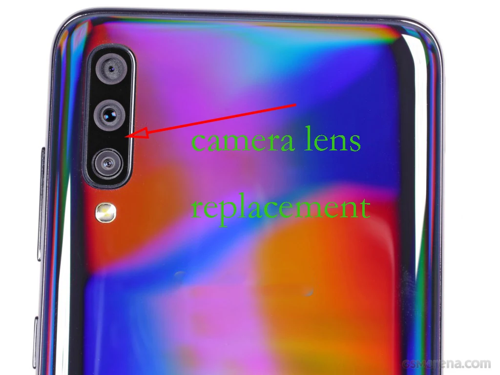 Задняя крышка для объектива камеры для samsung Galaxy A10 A20 A30 A40 A50 A60 a70 a80 A105 A205 A305 A405 A505 A6060 A705 A805