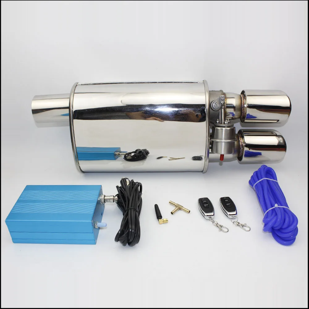 

Universal Stainless Steel 2 2.5 3 inch Exhaust Pipe Electric Pipe Exhaust Electrical Cutout with Remote Control Wholesale Valve