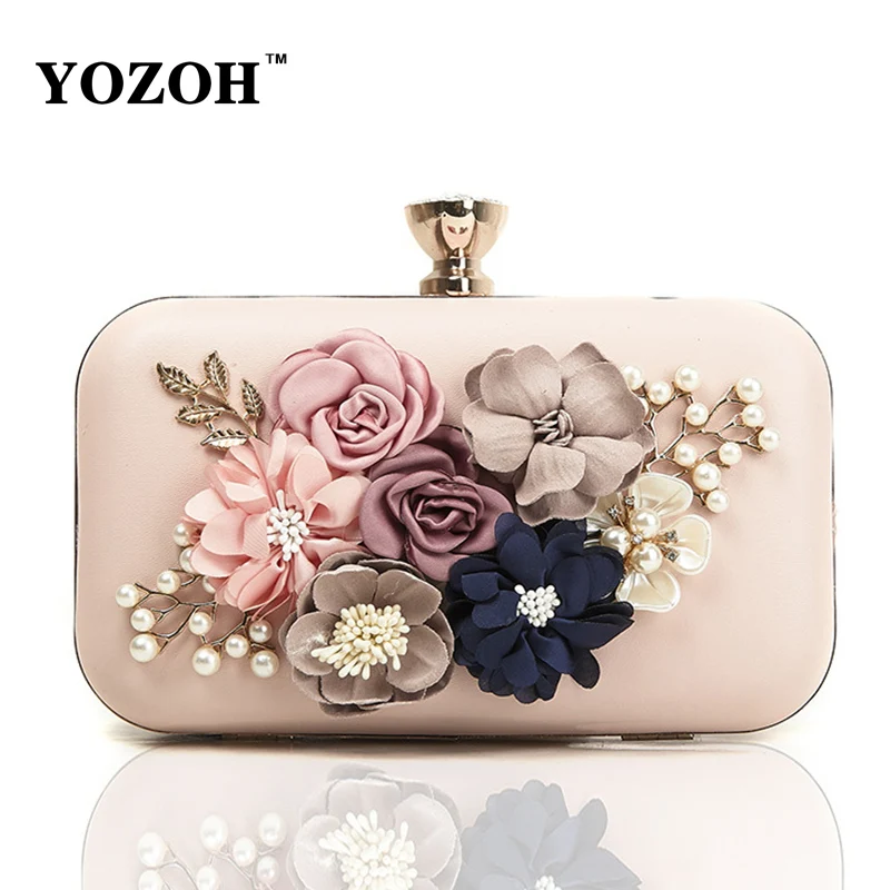 Итальянские сумки женские Femme Kleine Schoudertas Monederos De Flores вечерние клатчи Розовые