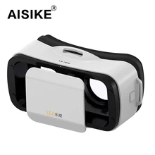 New VR BOX III 3.0 LEJI Mini Virtural Reality 3D Glasses VR Head Mounted 3D Headset for 4.5-5.5 inch Smart Phone Private Theater