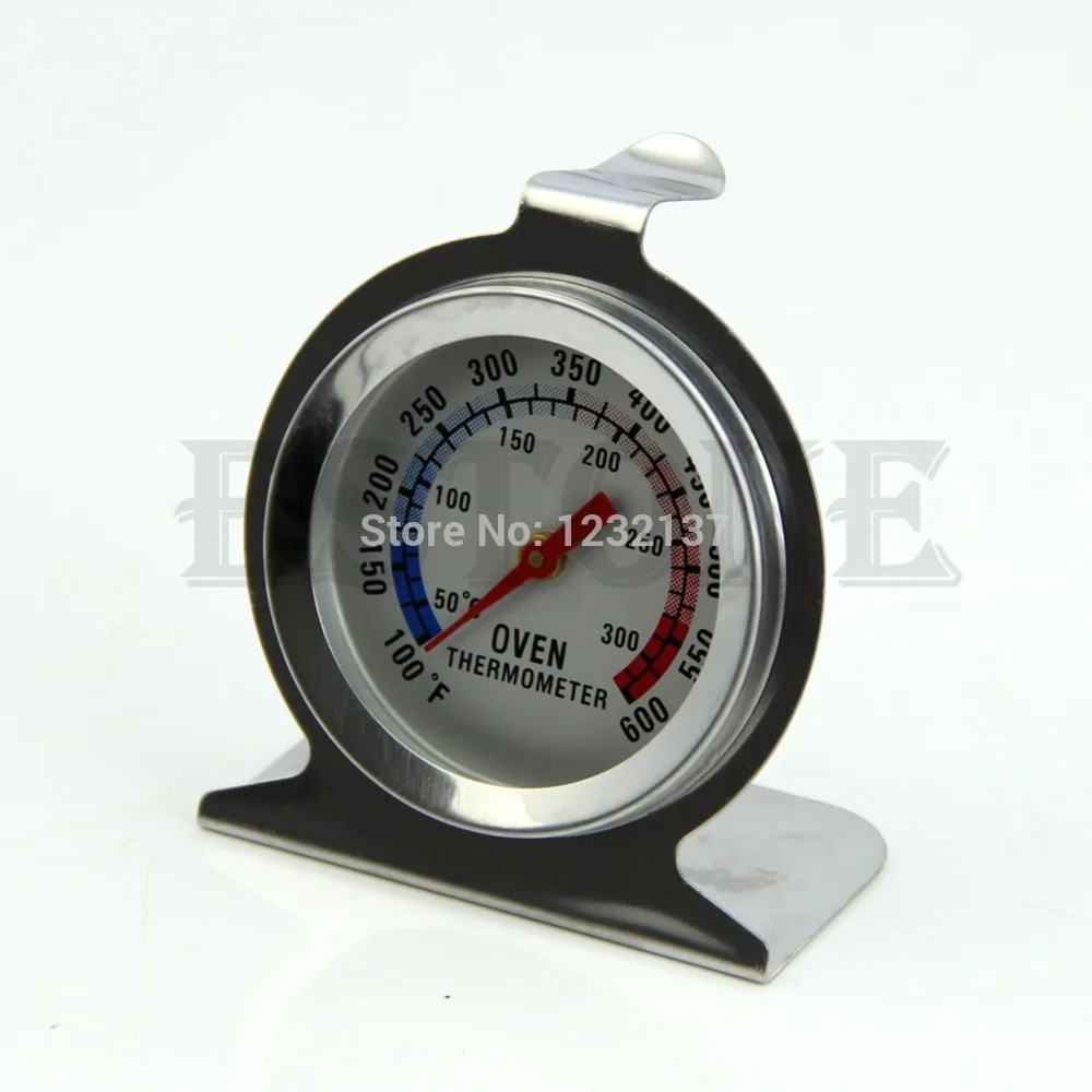 L109Stainless Steel Oven Thermometer Temperature Gauge Home Kitchen Food Meat Dialin