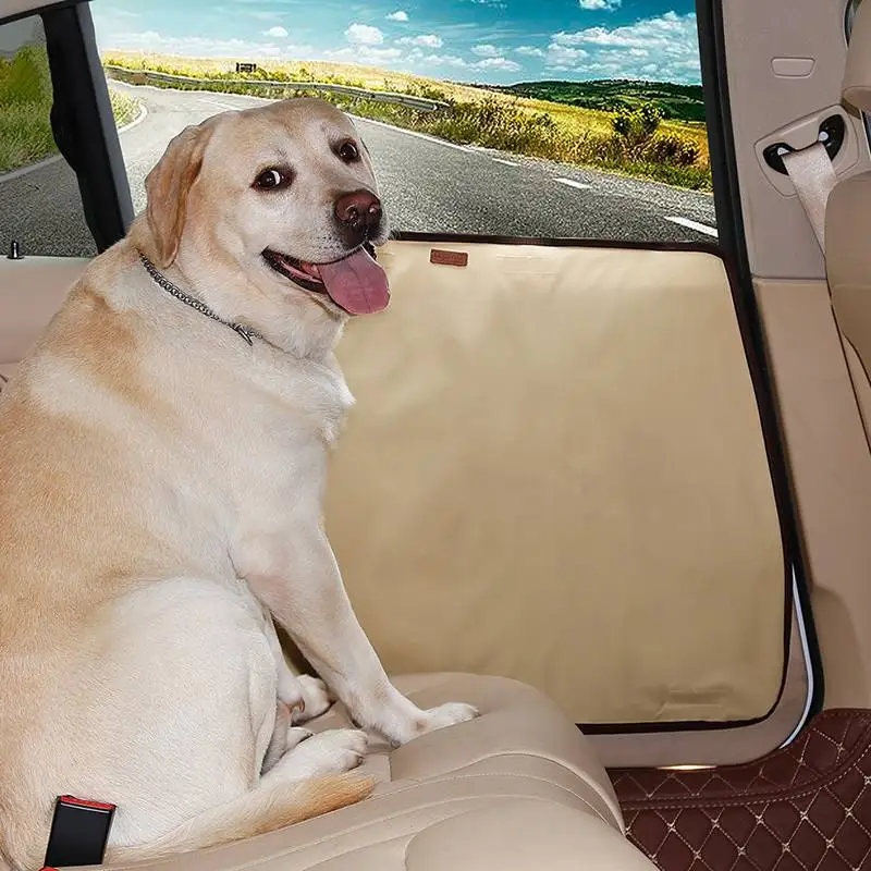 2 Pcs Pet Car Door Cover Waterproof Pet Car Protection Pad for Dogs